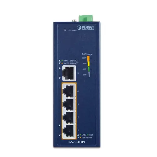 IGS-504HPT switch Ethernet