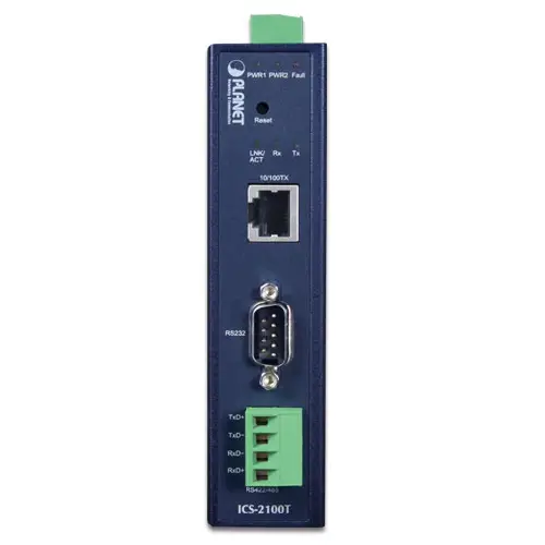 Planet ICS-2100T - Convertisseur RS-232_422_485 vers Ethernet 1