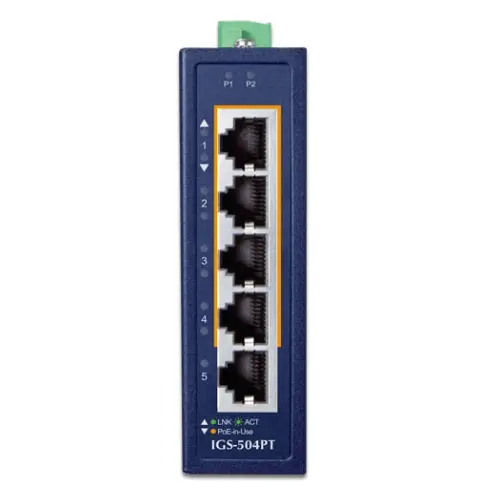 Planet IGS-504PT - Switches Ethernet non manageables 1