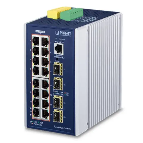 Planet IGS-6325-16P4S - Switch Ethernet manageable