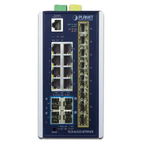 Planet IGS-6325-8T8S4X - Switch Ethernet manageable 1