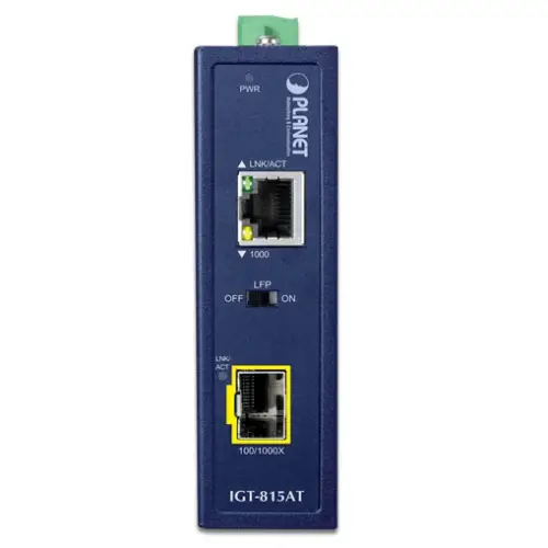 Planet IGT-815AT - Convertisseur Gigabit Ethernet vers fibre optique 1