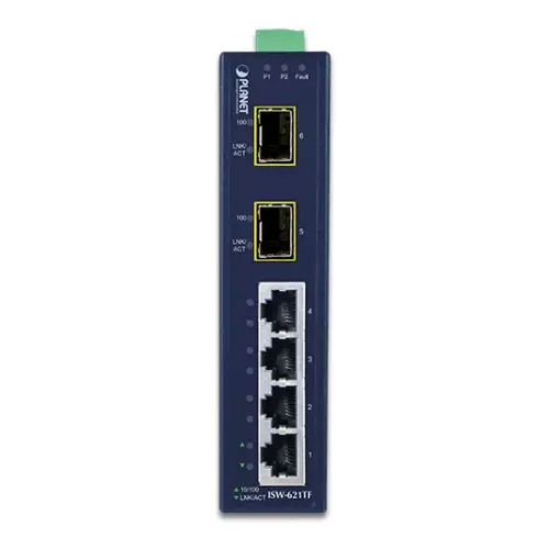 Planet ISW-621TF - Switch Ethernet non manageable 1