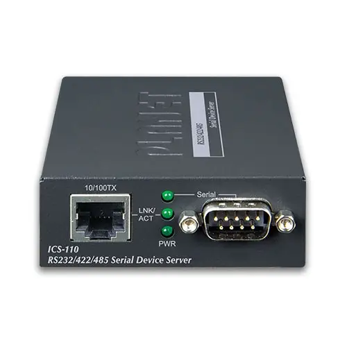 Planet ICS-110 - Convertisseur RS-232_422_485 vers Ethernet 1